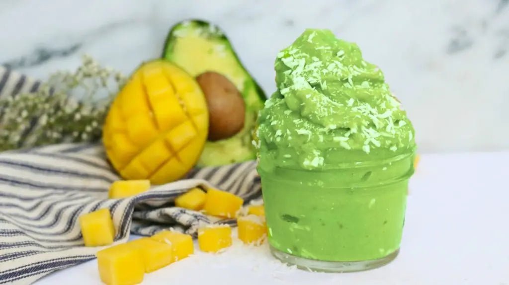 Avocado-Mango-Nice-Cream-Healthy-Ice-Cream Further Food