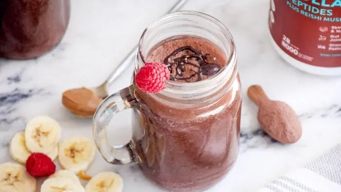 Chocolate-Peanut-Butter-Collagen-Protein-Shake Further Food