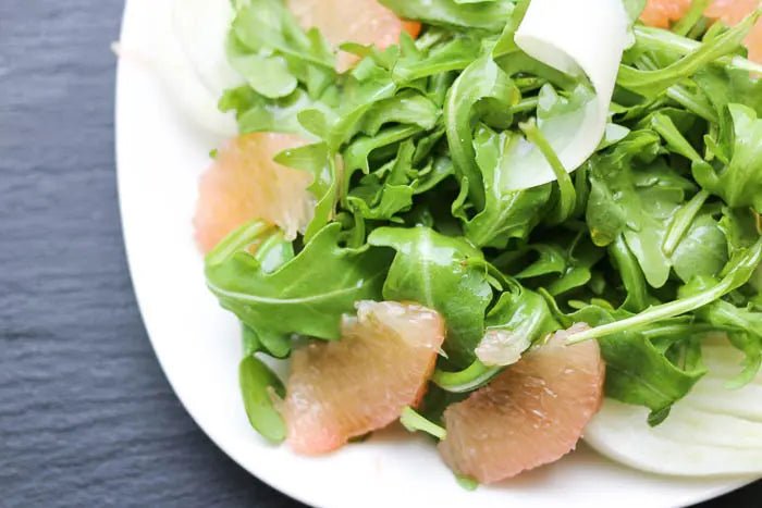 Citrus-Arugula-Winter-Salad-with-Lemon-Vinaigrette Further Food