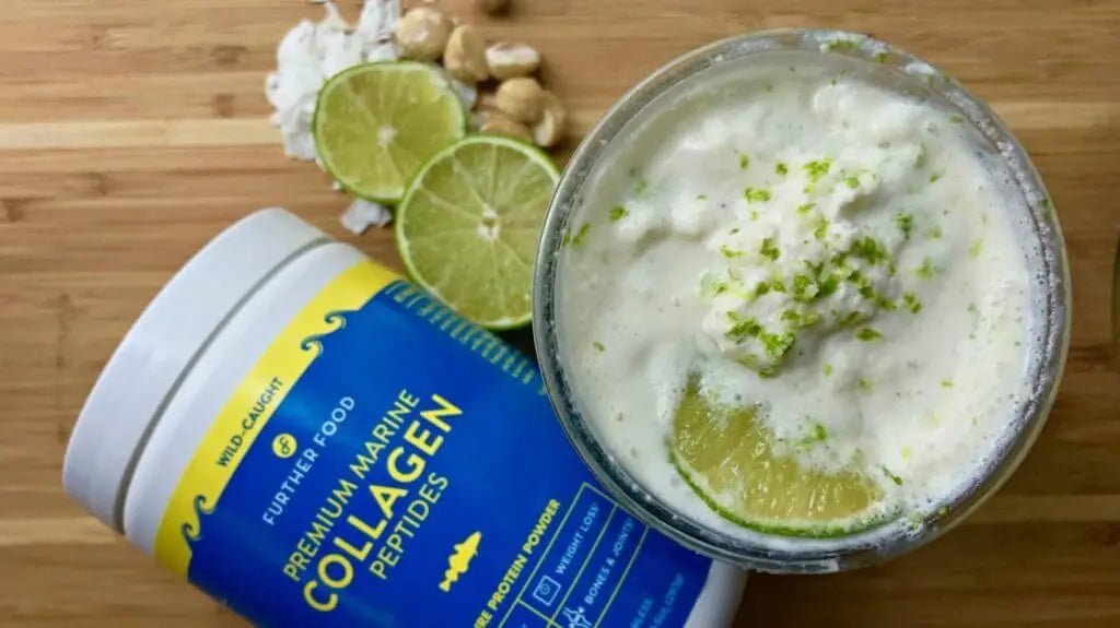 Island-Lime-Collagen-Colada-Smoothie Further Food