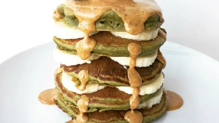 Matcha-and-Oats-Blender-Pancakes Further Food
