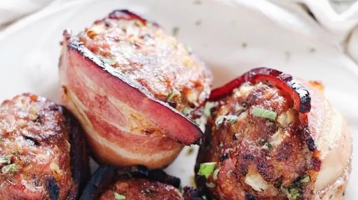 Mini-Bacon-Wrapped-Meatloaf-Paleo-Whole30-Gluten-Free-and-Dairy-Free Further Food