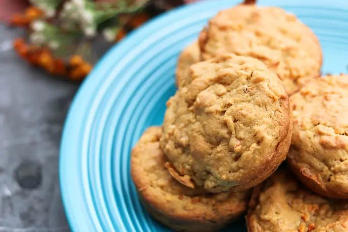 Naturally-Sweet-Carrot-Apple-Ginger-Muffins Further Food