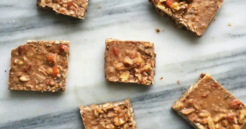 No-Bake-Almond-Butter-Protein-Bars Further Food