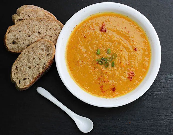 Powerhouse-Butternut-Squash-Carrot-Red-Lentil-Soup Further Food