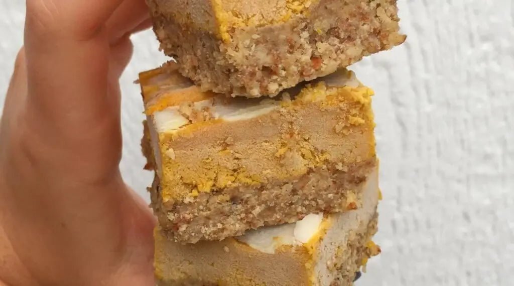 Pumpkin-Cheesecake-Collagen-Bars Further Food