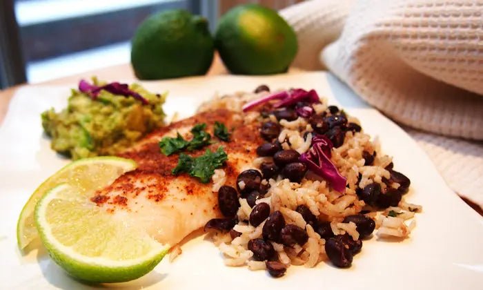 Spicy-Mexican-Fish-Fillets-with-Rice-and-Beans Further Food