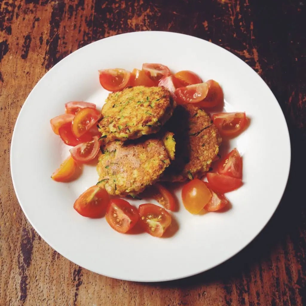 Zucchini-and-Polenta-Fritters Further Food