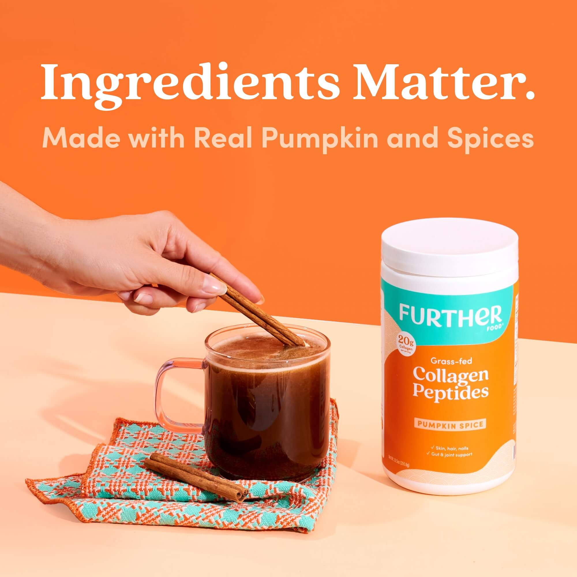 Pumpkin Spice Collagen Powder