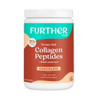 Chocolate Collagen Peptides Powder - Further Food -  11-oz.-14-SERVINGS