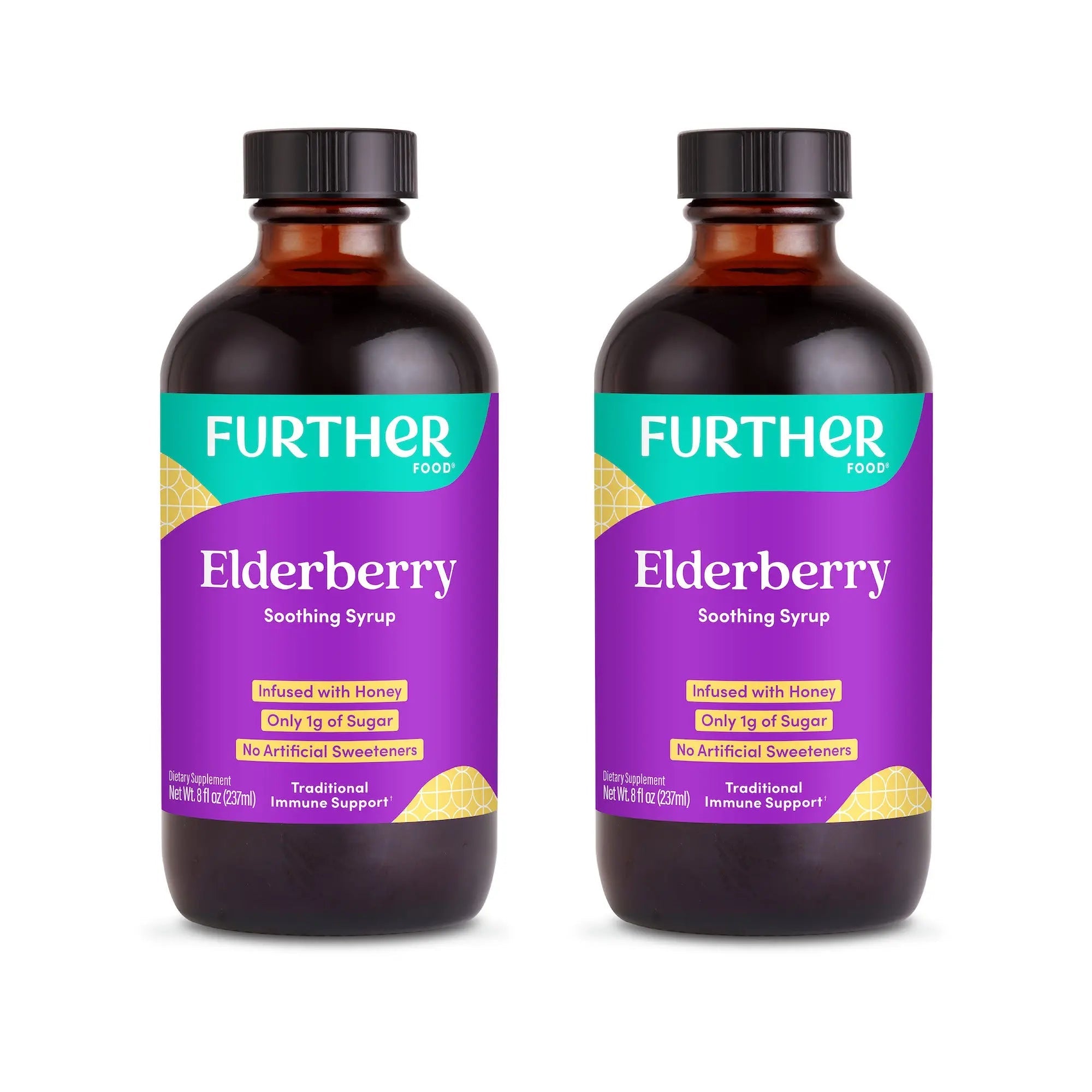 Elderberry Soothing Syrup - Further Food 2-Pack