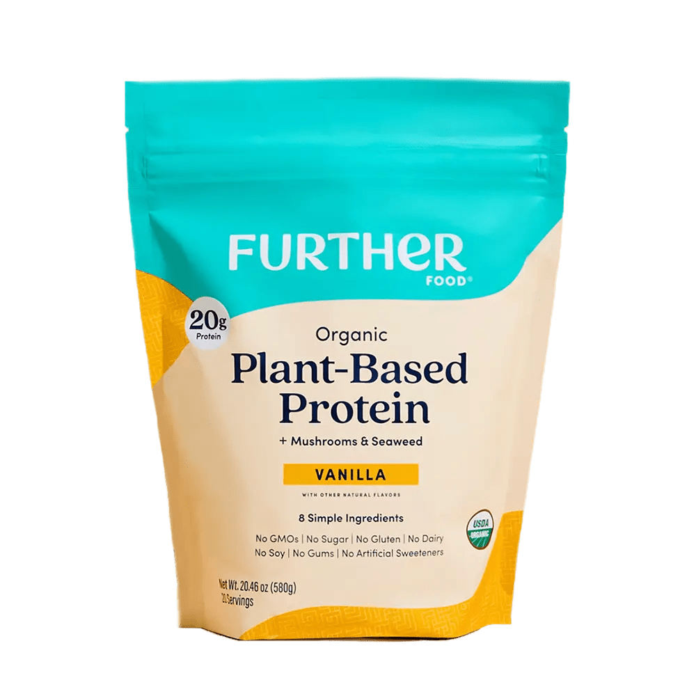 Vanilla Plant-Based Protein - Further Food. Organic pea-protein