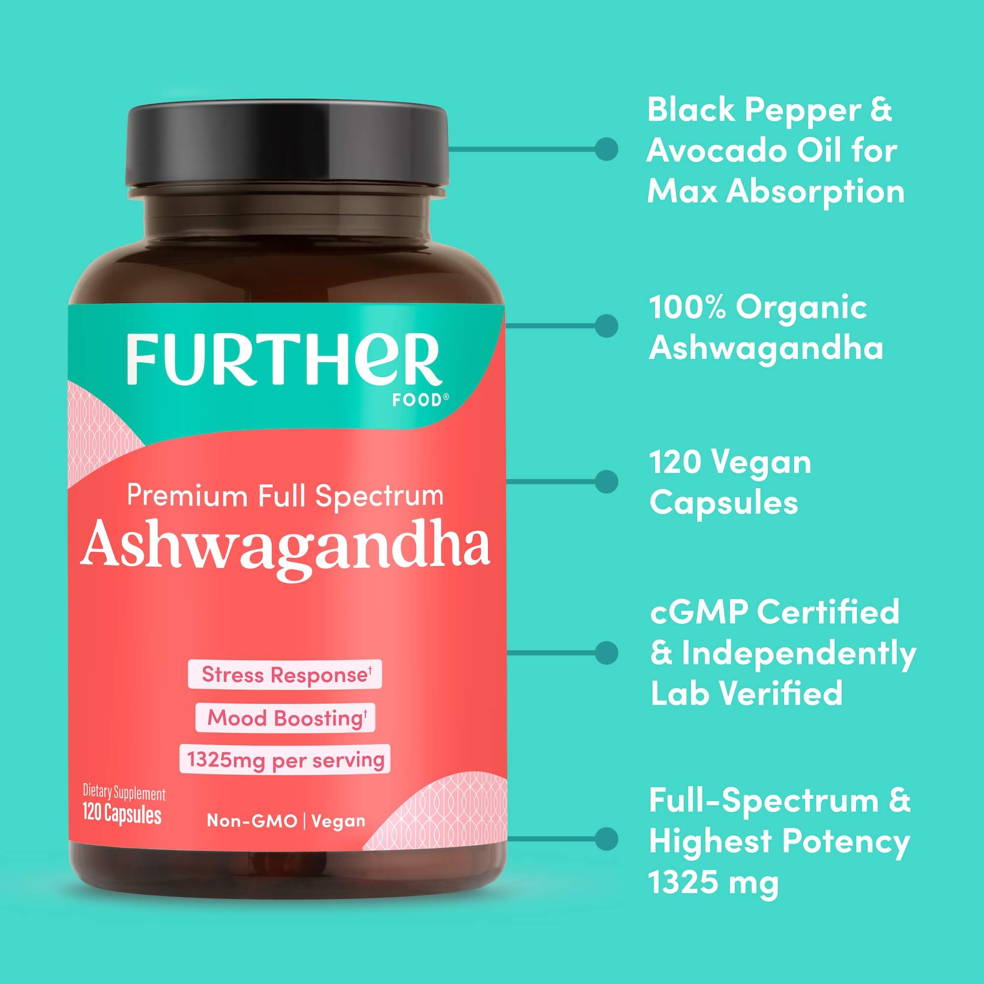 Premium Ashwagandha - Further Food