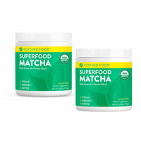 Superfood Matcha - Further Food -  Matcha green tea powder - organic matcha powder - matcha supplement - 2 pack