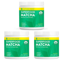 Superfood Matcha - Further Food -  Matcha green tea powder - organic matcha powder - matcha supplement - 3 pack