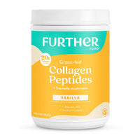 Vanilla Collagen Peptides Powder - Further Food -  22-Ounce-30-SERVINGS
